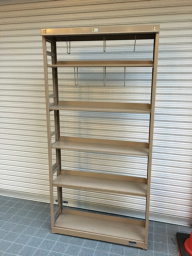 スチール製本棚★丈夫でたくさん入ります★オフィス家具