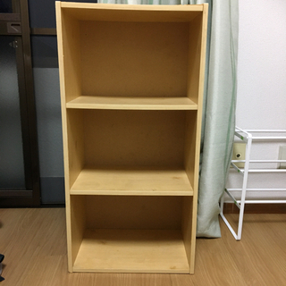無料　使用感あり　カラーボックス　