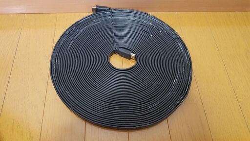 フラットタイプ ハイスピード HDMIケーブル - 20ｍ 4K 3D