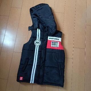 中古2ラインベストＭ黒ベビードールBABYDOLLベビド