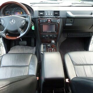 H15 メルセデス・ベンツ G500L 4WD 車検2年付き　社外24AW Ｆガード 革シート サンルーフ  R4年自動車税込 15662の画像
