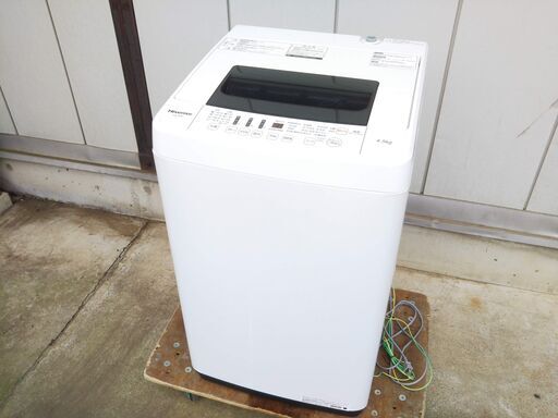 ■中古品■ Hisense（ハイセンス）| 全自動電気洗濯機 | HW-T45C | 4.5kg