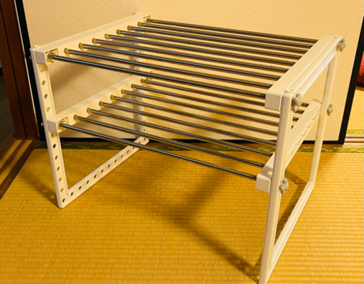 収納ラック キッチン 2段