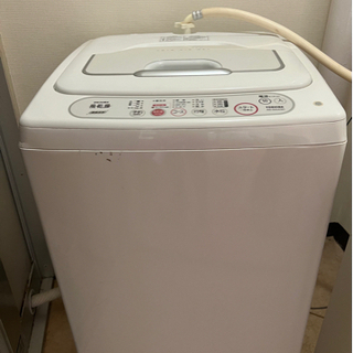 【受け渡し者選定済み】洗濯機　無料譲り　取りにくる方のみの画像
