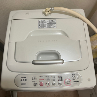 【受け渡し者選定済み】洗濯機　無料譲り　取りにくる方のみの画像
