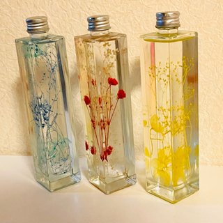 ハーバリウム　3本セット