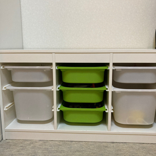 IKEA トロファスト白
