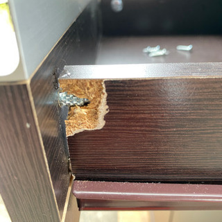 食器棚　茶色　の画像