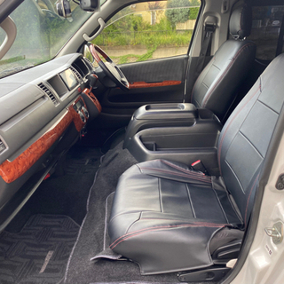 ハイエース　ワイドミドルルーフ　足回りカスタム　車検有の画像