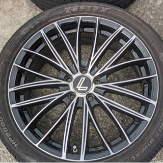 ★社外17インチホイール 100-5H+45 215/45R17 プリウス セリカ インプレッサ レガシィ スバルの画像