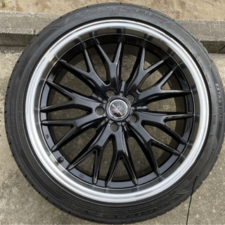 ロクサーニ マルチフォルケッタ Ⅱ 20インチ 20x8.5J 5H 245/40R20 1本 21年製バリ山タイヤ アルファード ヴェルファイア ハリアー等（1）