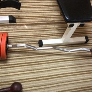 IROTEC  バーベル135kgセット・ダンベルセット・Ｗバーの画像