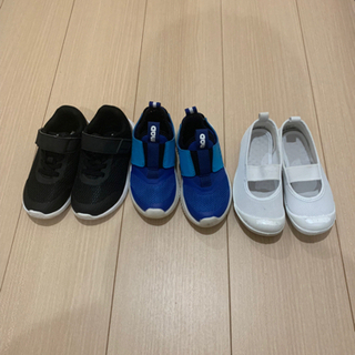 子供　靴　15.5センチ　ほぼ未使用　3足セット
