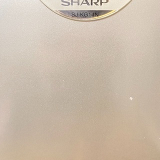 冷蔵庫　シャープ SHARP SJ-KG14N 140L 2ドア...