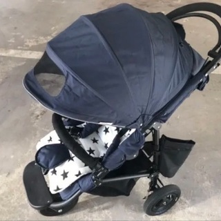 エアバギー　ココブレーキ　ベビーカー　付属品付きの画像