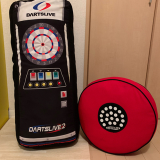 【非売品】クッション　ダーツライブ　DARTSLIVE