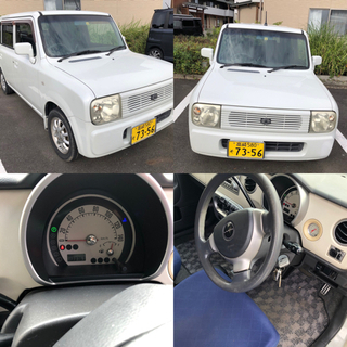 車検付きラパンパールホワイトの画像