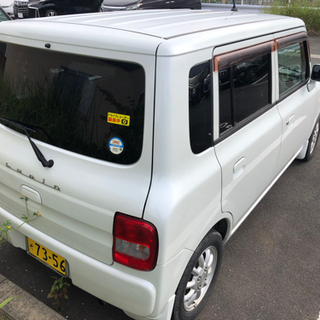 車検付きラパンパールホワイトの画像