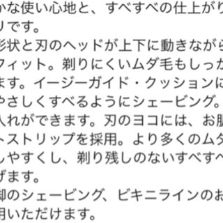 電動カミソリ シェーバー 説明書/ポーチ付の画像