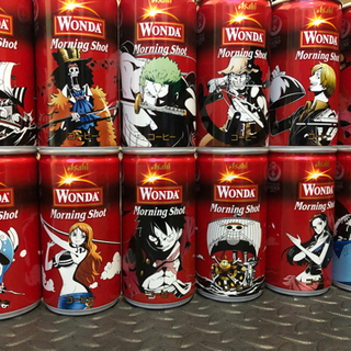 ワンピース　WONDA 缶コーヒー　新品　時間限定値下げ中