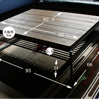 【美品】KeLT ケルト リビングテーブル・ローテーブル・センターテーブルの画像