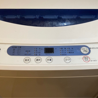 洗濯機 YWM-T50A1 5kg (お渡し日確認お願いします)の画像