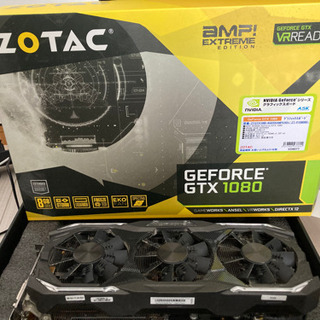 ZOTAC GTX 1080 AMP Extreme グラフィックボードの画像