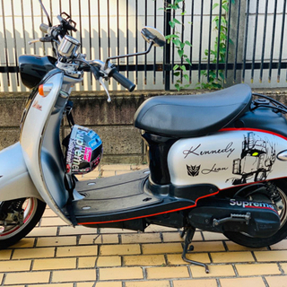 ヤマハ　vino50cc原付　カブト付きの画像