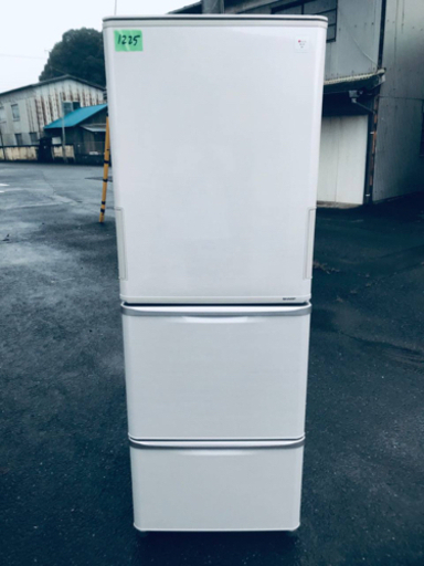 ①‼️350L‼️1225番 シャープ✨ノンフロン冷凍冷蔵庫✨SJ-PW35A-C‼️
