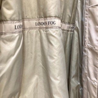 トレンチコート　ライナー付きの画像