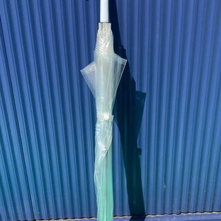 【在庫13本あり】透明ビニール傘(小ぶりサイズ)　何本でも0円ですの画像