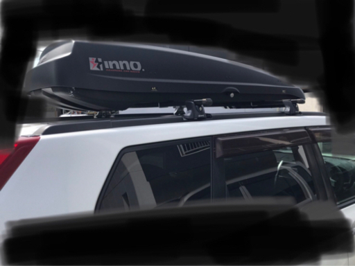 【clever様】ルーフボックス inno シャドウ124 BRU124MBKE