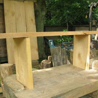 イチョウ無垢材　DIY用　まな板、ベンチ、ミニテーブルなど