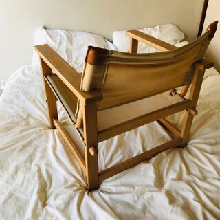 サファリチェア　ビンテージ　ソファ　一人用　椅子の画像