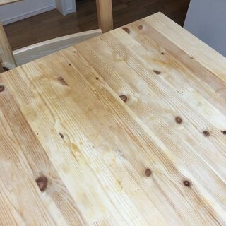 INGO インゴー / IVAR イーヴァル テーブルと椅子4脚セットの画像