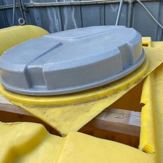 ★セール特価品～3/31まで★3000L ダイライト ローリータンク 超大型排水タンク コンテナー Y-3000の画像