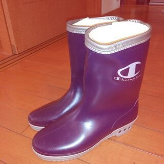 Champion（ASAHI日本製）長靴24センチ
