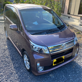 ムーヴカスタム　自動ブレーキ　アイドリングストップ　ETC ナビ...