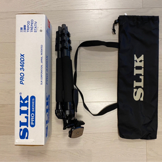 値下げしました！　三脚　SLIK PRO340DX（ほぼ新品）の画像
