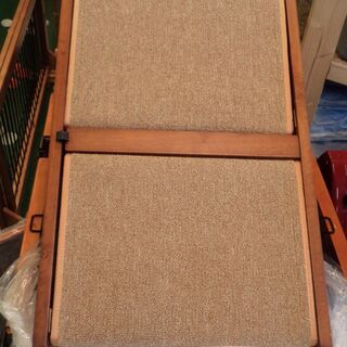 【愛品倶楽部柏店】オーエフティー ペット用 木製2wayステップ【問合わせ番号：124-003962 002】の画像