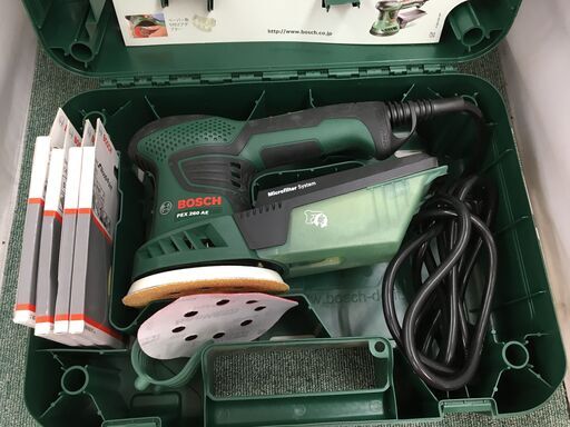ボッシュ　PEX260AE　吸塵サンダー　中古品