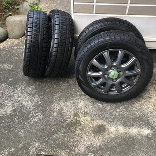 スタッドレスタイヤ　155/65/r13の画像