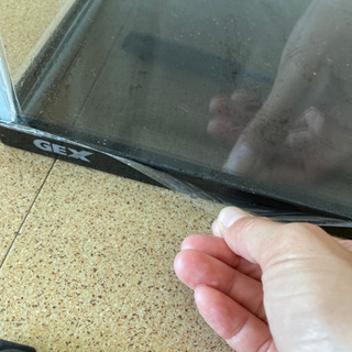 新品水槽　カルキ、網つきの画像