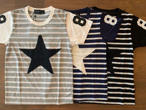 ☆【夏物売り尽くし】SHISKY/ボーダー/星/Tシャツ/夏物売り尽くし☆キッズTシャツ/子供服