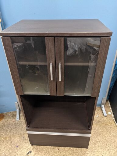 (売約済み)ミニレンジボード★コンパクト 収納 食器棚 レンジ台 家具 キッチン 台所