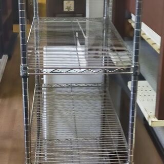 【着払い対応可能！！旧鹿児島市内送料無料】 リサイクルストアスターズ城西店 ルミナス　レギュラー　スチールラック　5段　幅９０ｃｍモデルの画像