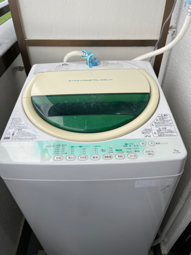 洗濯機　TOSHIBA 7kg【受渡完了】