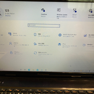 中古ノートパソコンlenovo の画像