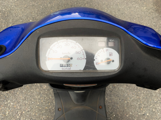 スズキ レッツ2 50 cc 原付 スクーター 2スト 実動 書類 鍵有り