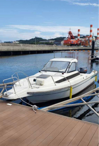 【エンジン好調】 船検3年付 YAMAHA FC23 プレジャーボート　見学歓迎 新品オーニング ヤマハ船外機